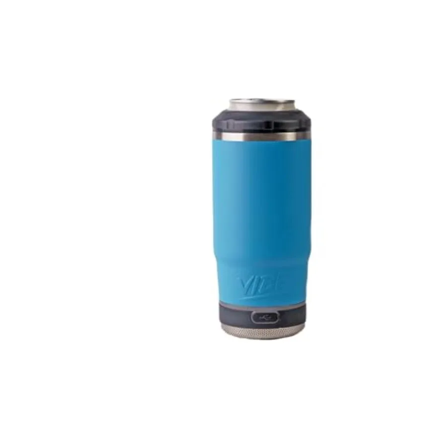

Vibe 4 In 1 Chill and Brew Bluetooth Speaker Cup, Insulated Can and Bottle Holder for Hot or Cold Drinks, Double Wall Stainless