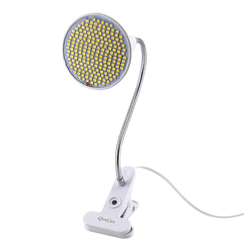 Lampe horticole de croissance LED, 1, 2 ou 3 têtes, éclairage horticole jaune, pour culture de plantes, avec clip, pour culture de fleurs et légumes, k5