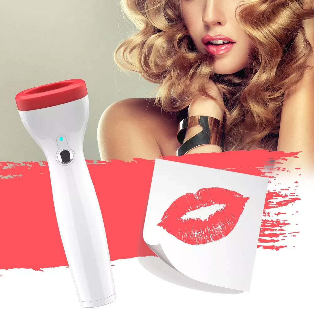 Silicone Lip Plumper Device Automatic Lip Plumper Electric Plumping Device Beauty Tool Fuller Bigger Thicker Lips for Women