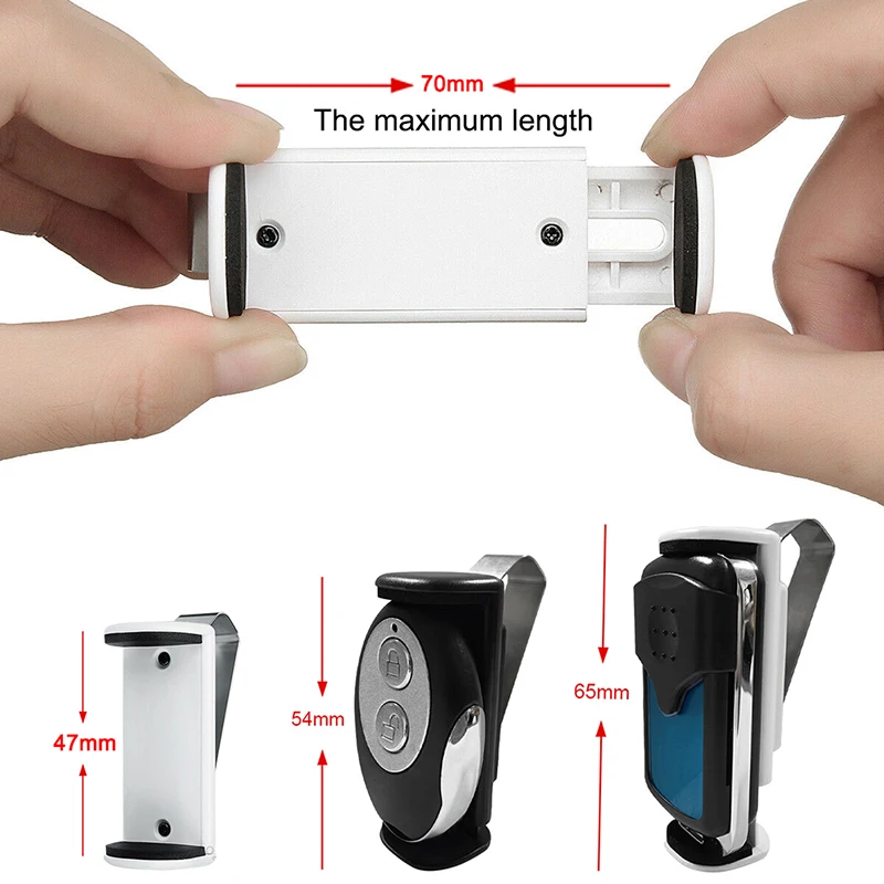 Remote Control Clip 47-70mm Adjustable Car Sun Visor Clip Electric Gate Control Clamp Auto Fastener Clip Bracket Car Accessories
