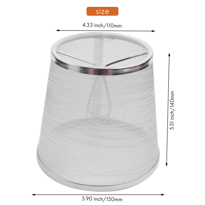 2 Pack Clip On Gauze Chandelier Lamp Shades Little Upright Wall Candle Light Lampshade