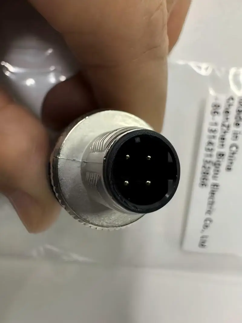 100PCS M12 2/3/4/5/6/8 Pin B/D Code Male OR FEMALE Un-solder Molded Cable
