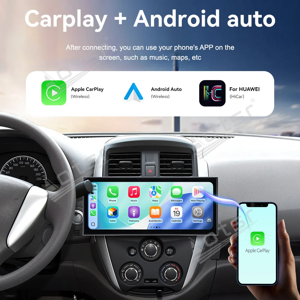 For Nissan VERSA SEDAN 2014-2016 Android 15 15.8'' HD Car Radio Car Multimedia Video Player GPS Navigation Carplay Unit DSP BT