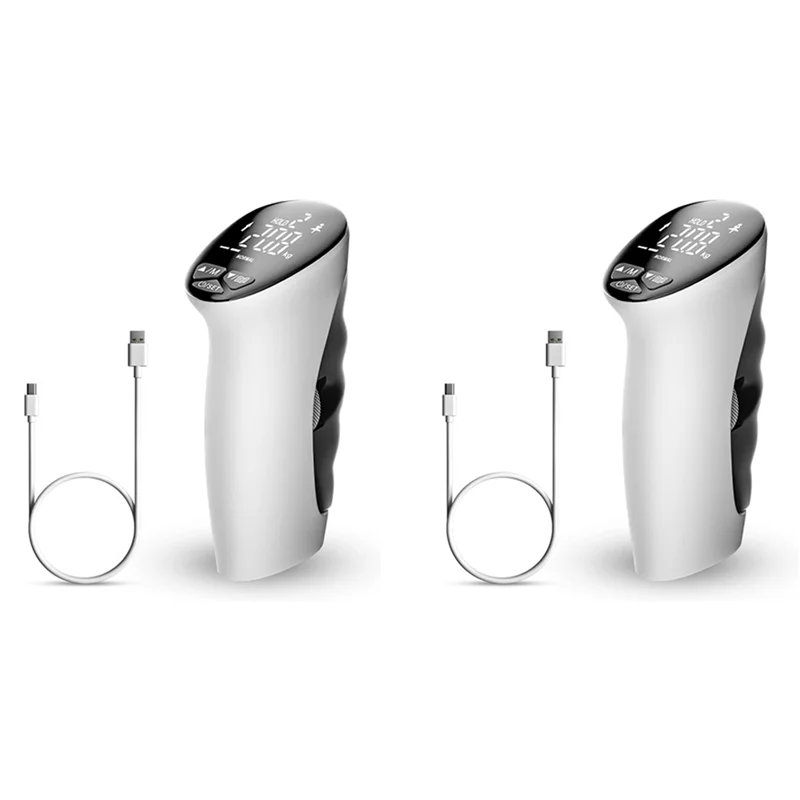 

NALFI-2X Grip Strength Trainer, Grip Strength Tester Hand Grip Exerciser Auto Capturing Digital Hand Dynamometer