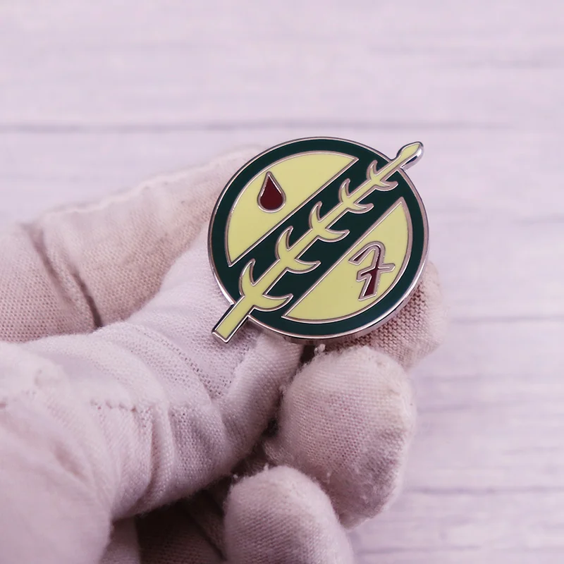 شارة إلهام تلفاز بوبا فيت-ماندالوريان بشعار المينا دبوس الخيال العلمي