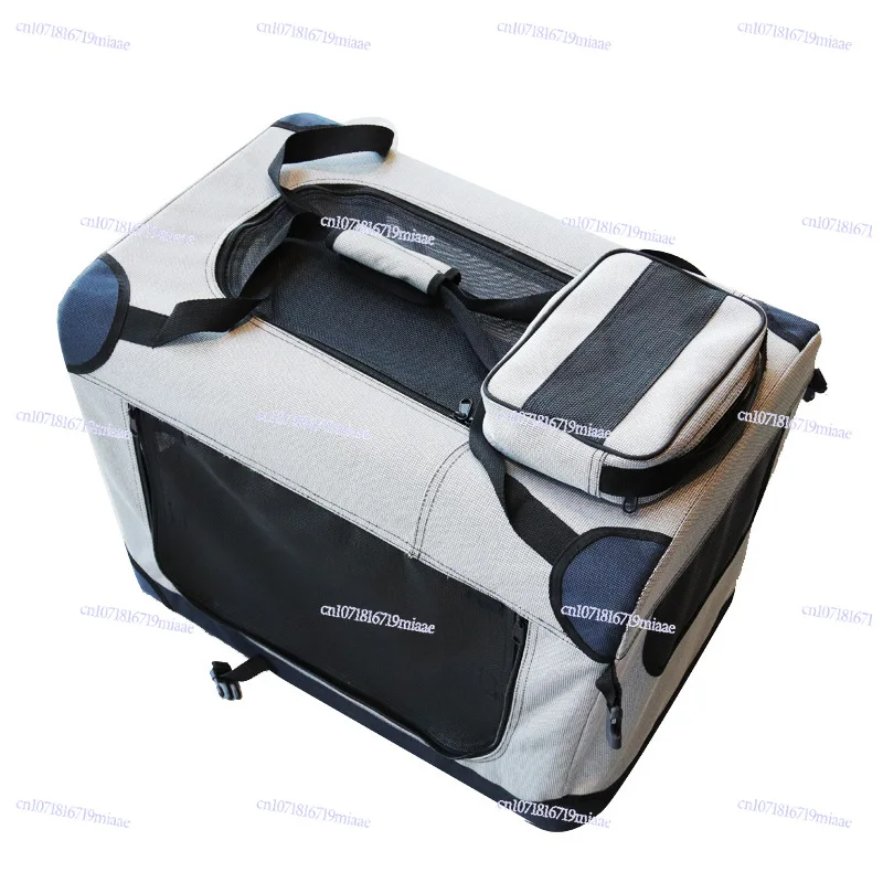 

Pet Dog Cat Out Car Bag Can Carry Cage Easy Storage Iron Pipe Pet Suitcase Cross-border Pet Supplies
