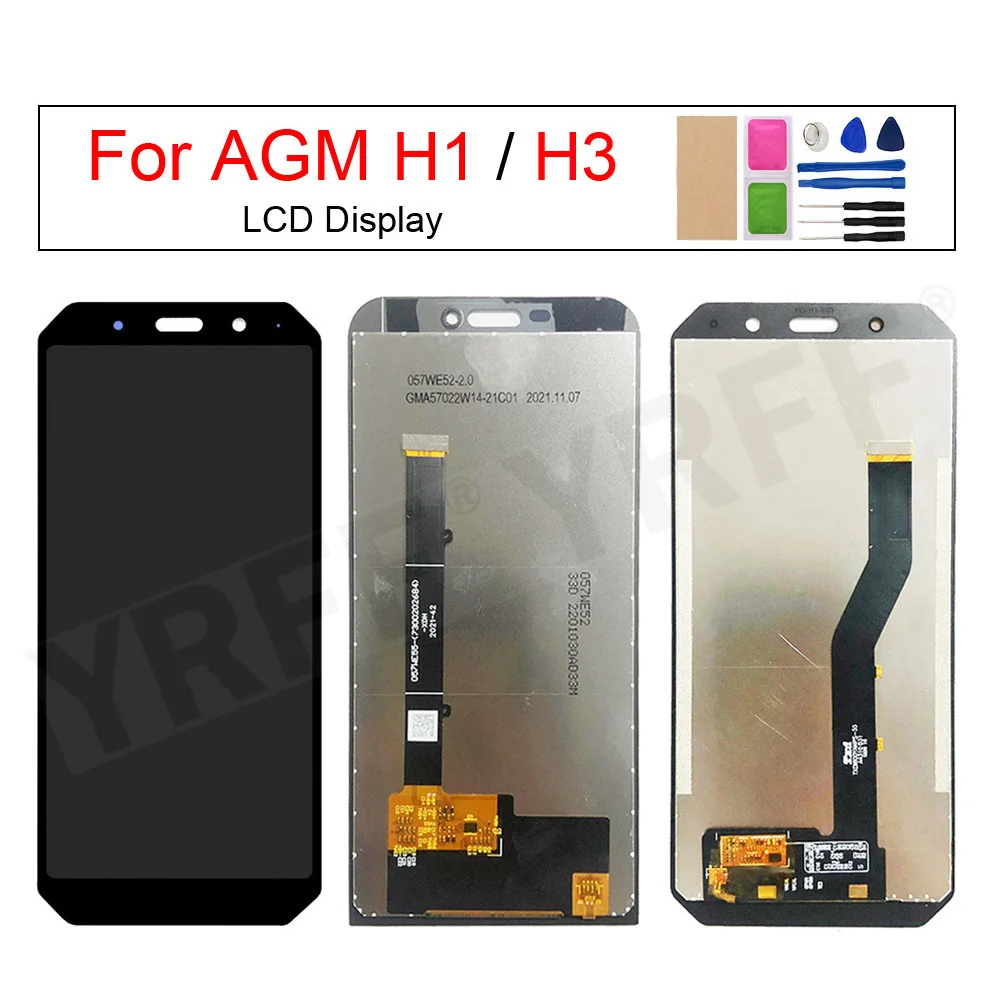 

Phone LCD Display Touch Screen Digitizer Assembly,For AGM H1,For AGM H3,LCD Screen Replacement