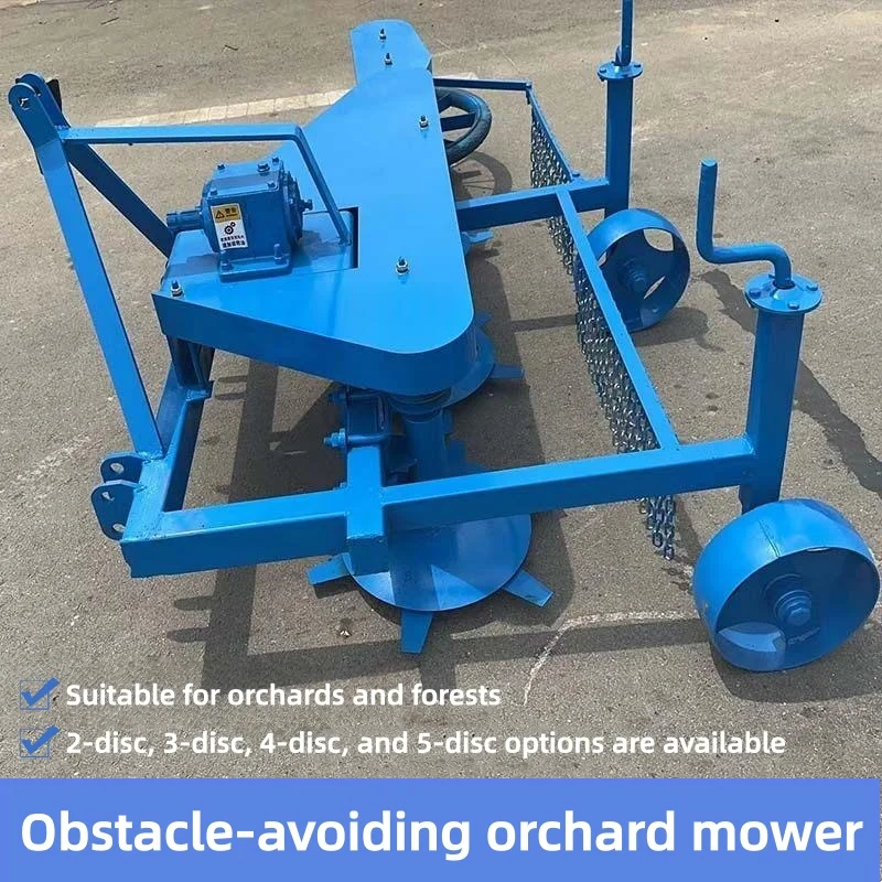 Heavy Duty Tractor Mounted Disc Mower PTO Transmission Rotary Disc Grass Mower Anti-Wrap Blade Design (Customized)