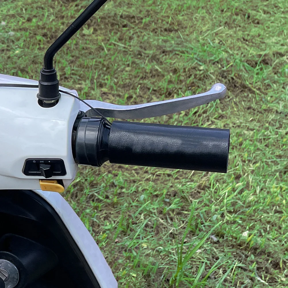 2 قطعة دراجة نارية USB ساخنة المقود القبضات بولي تدفئة تدفئة أربعة مستويات قابل للتعديل الموقت وظيفة المضادة للانزلاق مقاومة للاهتراء #6