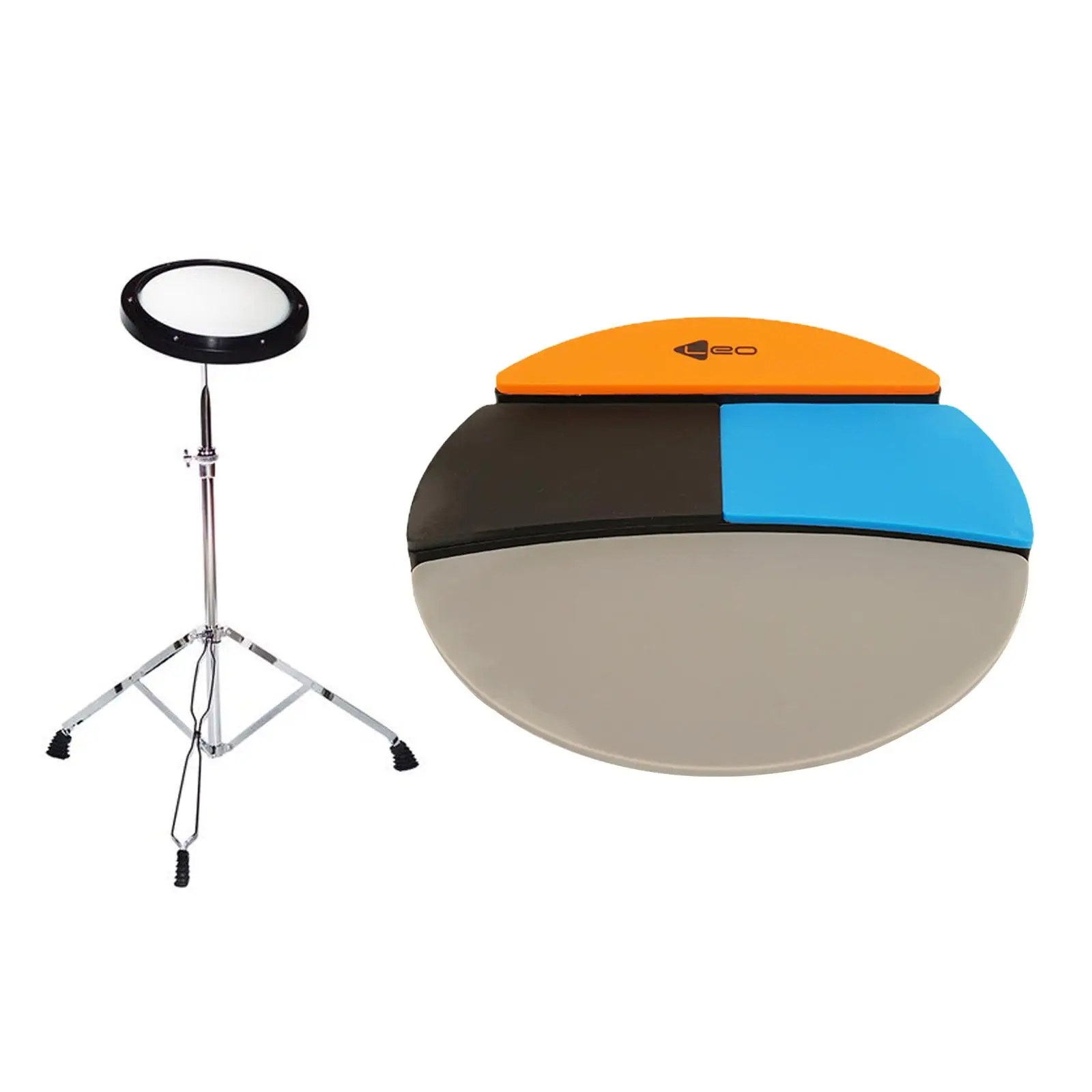 Drum Practice Pad Silent Practice Pad Silicone Dumb Drum 4 Part Practice Pad for Player Kids Professional Drummer Lover Beginner