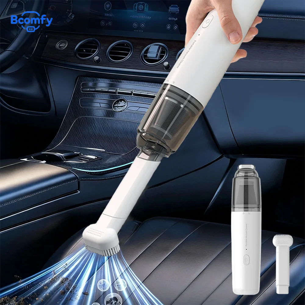 

Беспроводной автомобильный пылесос 13000PA, USB-перезаряжаемый, миниатюрный, портативный, мощный, для дома и автомобиля, ручной пылесос