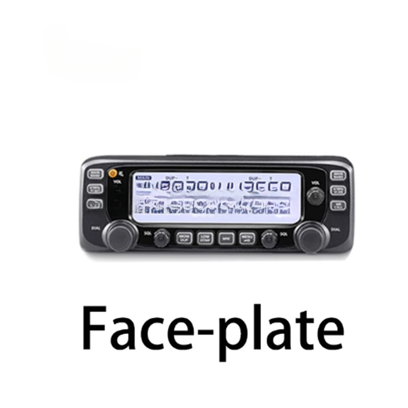 Mobile Radio Dual Band VHF 137-174MHz UHF 400-470MHz 50W FM Transceiver Walkie Talkie Car Radio Display panel IC-2730E