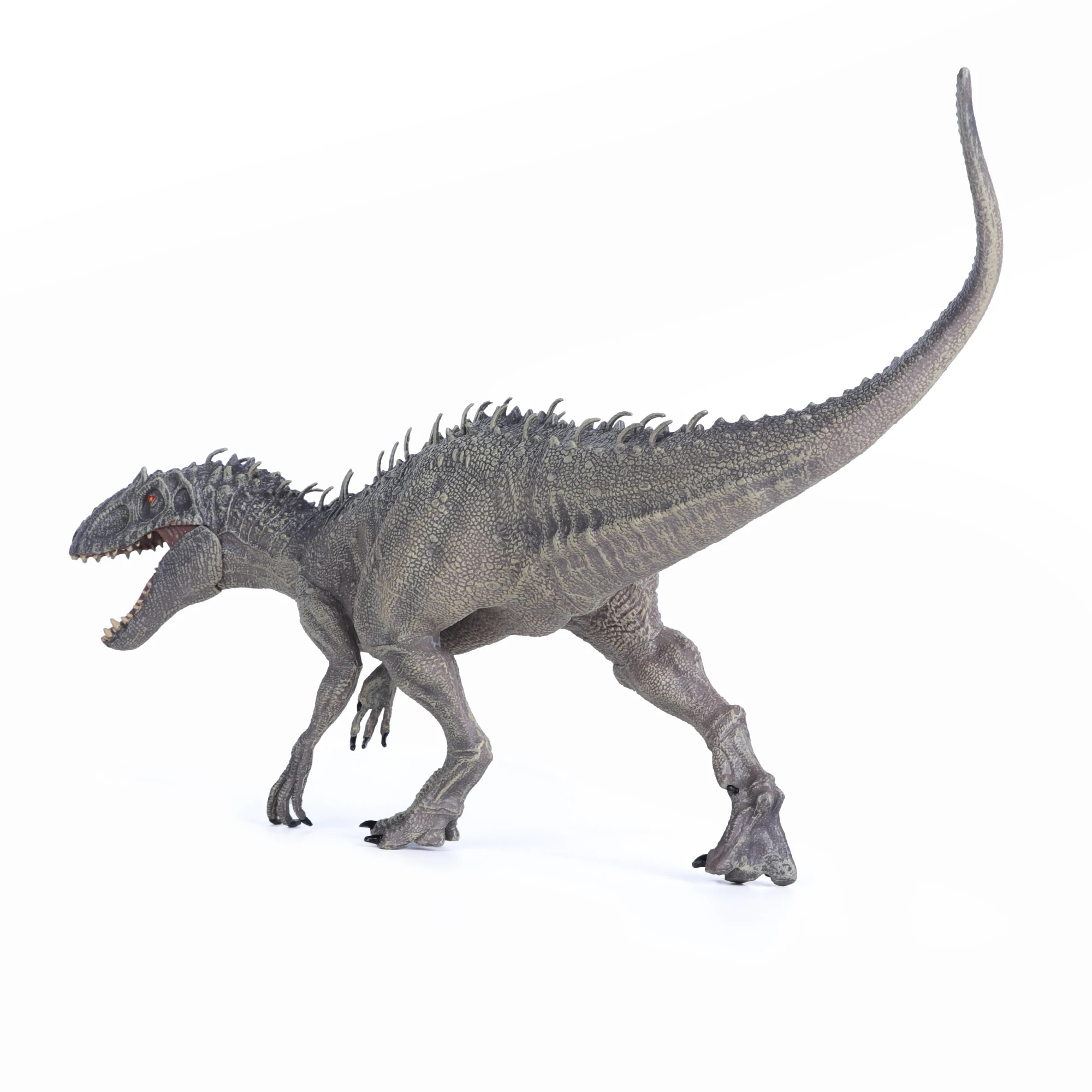 لعبة ديناصور شخصيات إندومينوس ريكس، ريكس واقعي مع فك متحرك، نموذج حيواني تعليمي للجامع، هدية عيد ميلاد