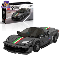 MOULD KING 27068 Mini Car Series 358PCS Building Blocks Set for Creative Play & Display DIY Assembly Bricks Toy Christmas Gifts