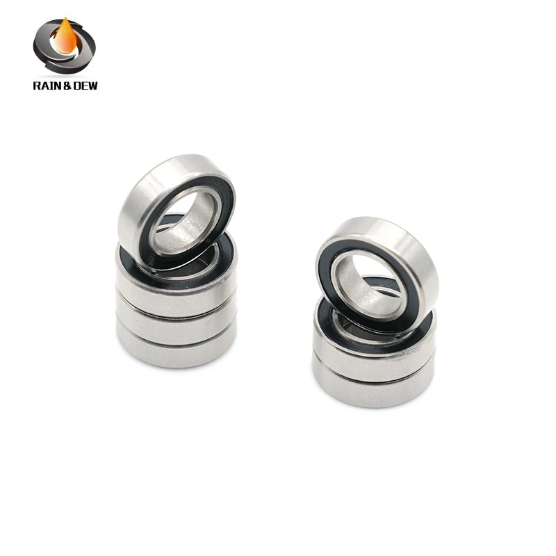 1PCS ABEC-7 Stainless Steel Bearing Rubber Seald SMR74RS 4X7X2.5,  SMR85RS 5X8X2.5,  S608RS 8X22X7 S623RS 3x10x4,  S683RS 3x7x3