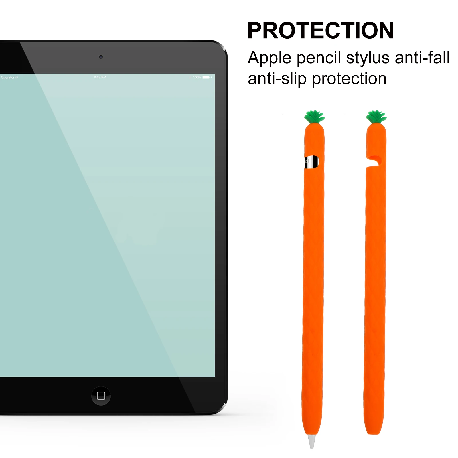 Falling-resistant Pen Cover Protective Case Creative Tip Fruit Lovely Sleeve Practical