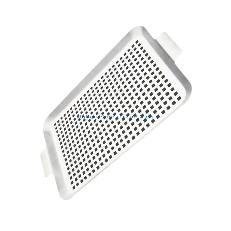 

H37D Effective BBQ Grill Pans Stainless Steel With Holes And Handle For Perfectly Grilled Vegetables Fish And