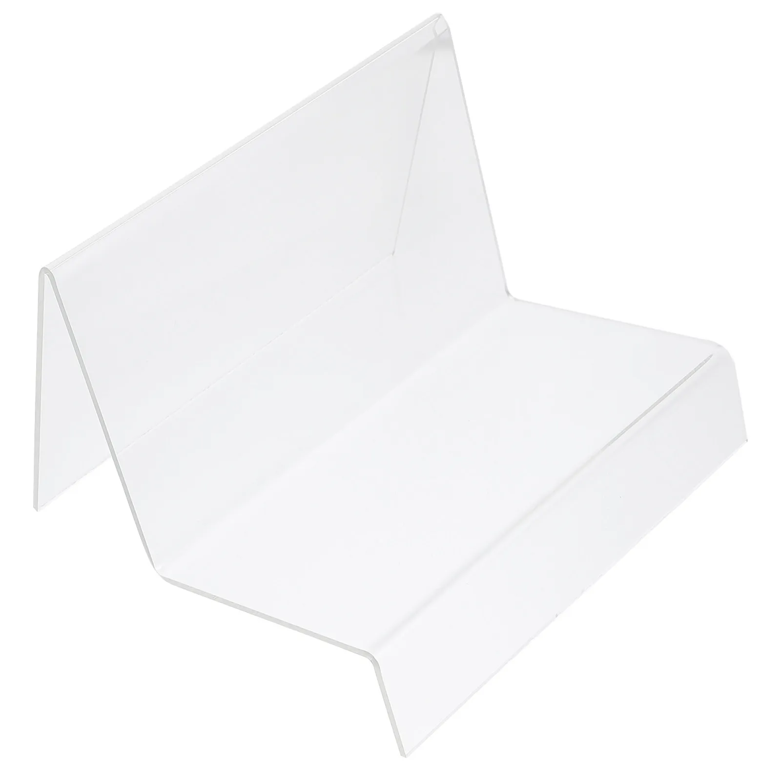 1Pcs Clear Acrylic Handbag Display Stand Freestanding Transparent Rack for Retail Shop Organizer Handbag