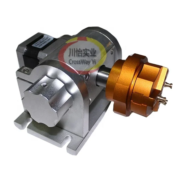 Engraving Ring Rotation Axis Rotary Device Attachment for Fiber Marking Machine DIY Ring Engraving