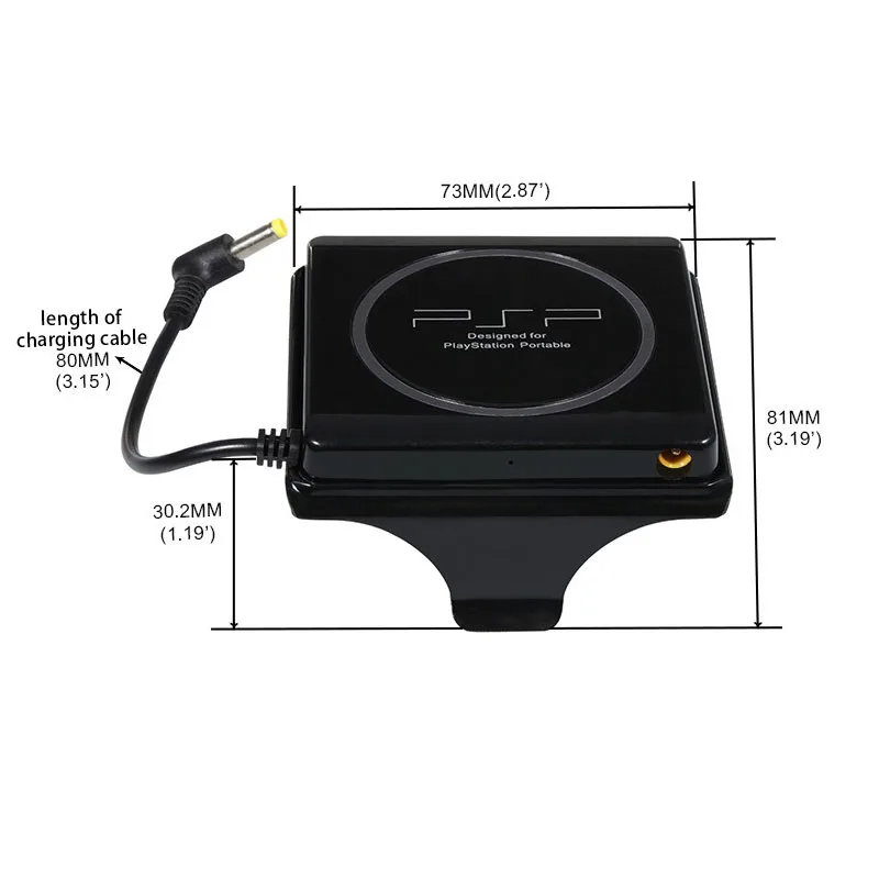 high-capacity 3000mAh for sony PSP 2000 3000 Game Console Extra High Enhanced Battery Back Clip battery Back-mounted psp