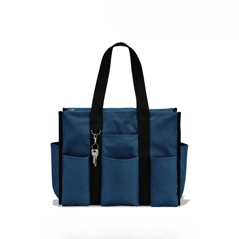 

Новая большая женская сумка-тоут с несколькими карманами, высококачественная оксфордская сумка на плечо для медсестры большой вместимости, простые женские повседневные сумки через плечо