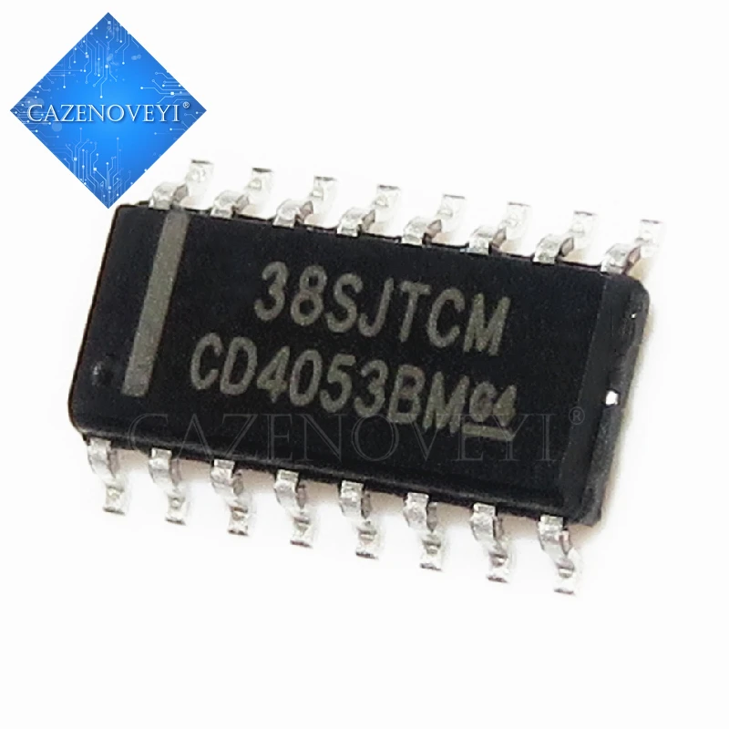 

10 шт. CD4053BM HEF4053 CD4053 SOP16 в наличии