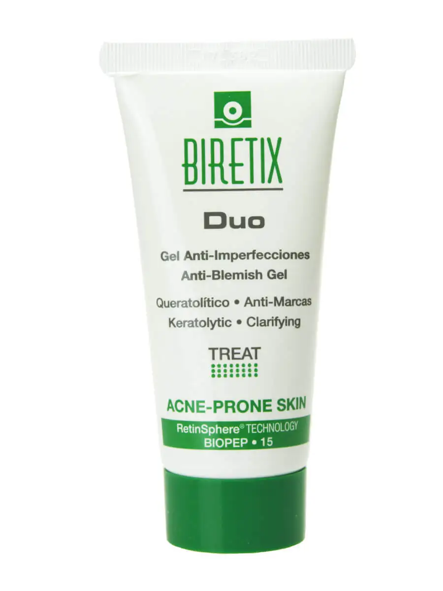 Biretix duo gel 30 ml-anti-imperfections Gel exfoliates and purifies skin with acne tendency