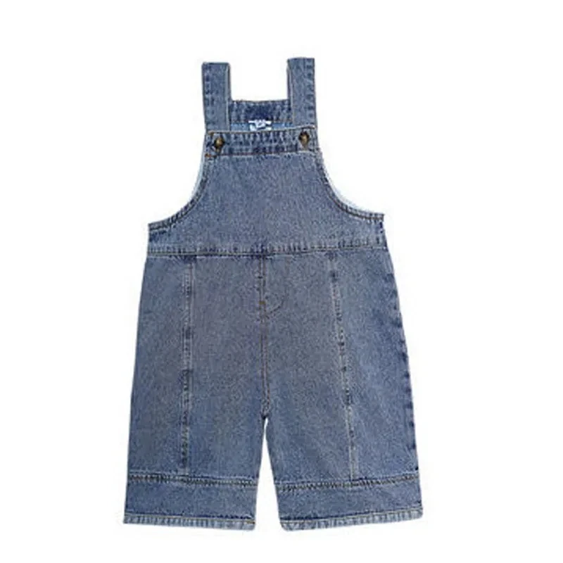 Solid Color Jeans Children Overalls Casual Pants Children\'s Fashion Jeans Outer Wear Baby Spring Autumn Children Overalls