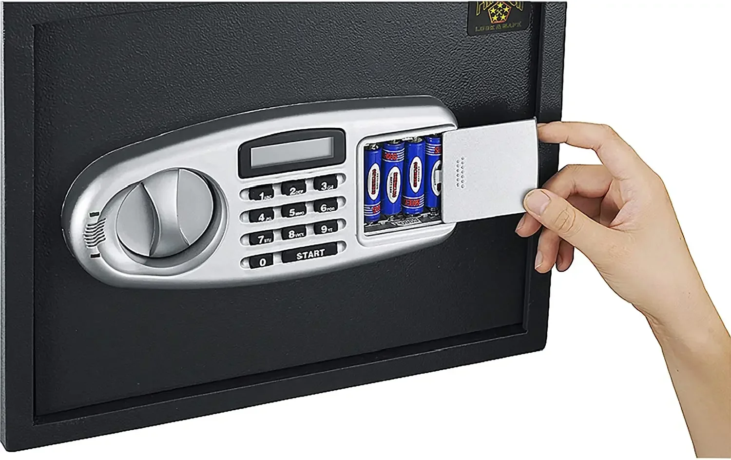 Kotak Drop Elektronik Aman Penyimpanan Digital yang Aman dengan Keypad 2 Tombol Pengganti Manual Memposit Uang Tunai dengan Mudah