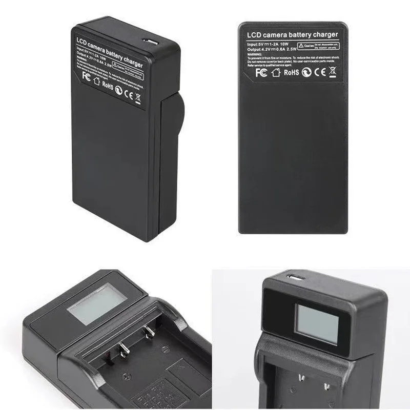 USB 케이블 LCD 배터리 충전기, CGA-S008E DMW-BCE10 충전, 파나소닉 루믹스 DMC-FX520 FS20 FX37 FX55 FX500 FS5 FX30 FX33