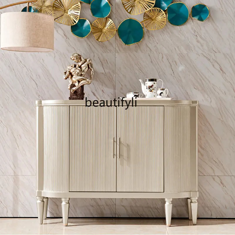 

yj Light Luxury Entrance Cabinet Nordic Door Subareas Screens Chest of Drawers Entrance Feng Shui Entrance Cabinet