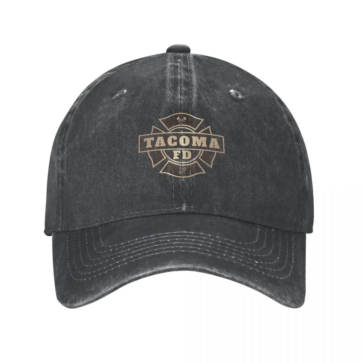 Tacoma FD Logo Cowboy Hat Fishing Hat Sun Hat Beach Bag Custom Baseball Men Women's