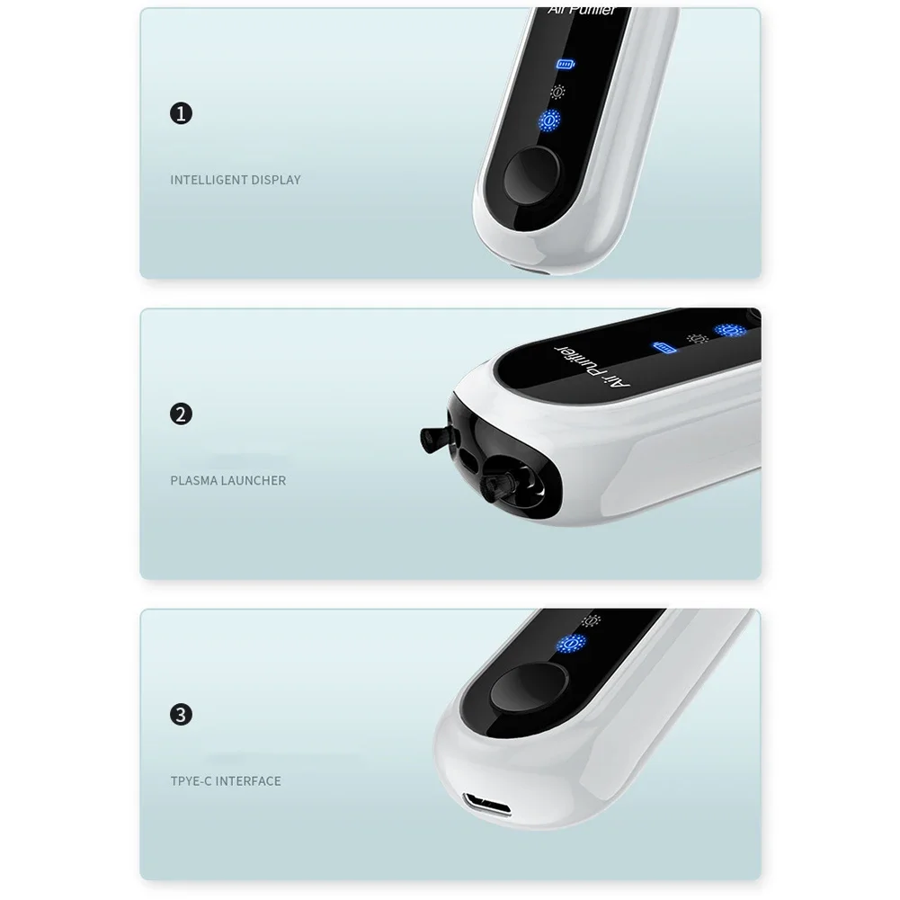 Tragbarer Negativ-Ionen-Mini-Luftreiniger, frischer, hängende Negativ-Ionen, reinigt die Luft, 780 mAh, praktisch, reinigt die Luft überall – Detail 15