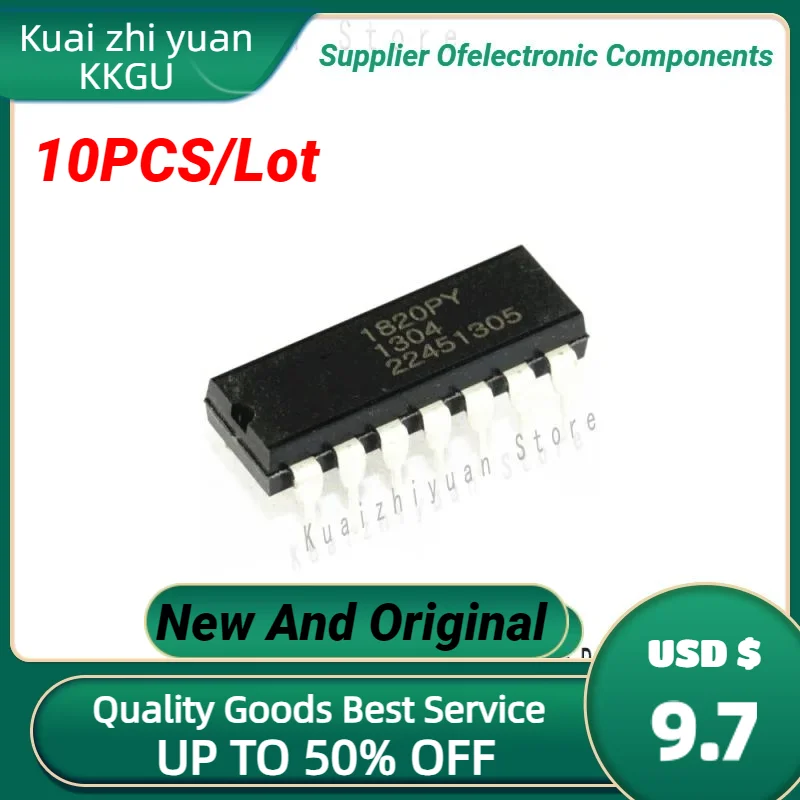 10PCS/Lot New And Original ISD1820PY 8 to 20 Seconds And Audio Playback Circuit DIP-14 Integrated Circuit Chips Quality Goods