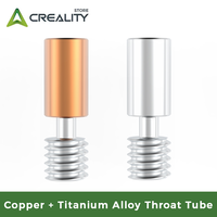 Creality Original Copper Titanium Alloy Throat Tube Kit for Ender-3S1/Pro/CR-10 Smart Pro/Sermoon V1/Pro 3d Printer Parts