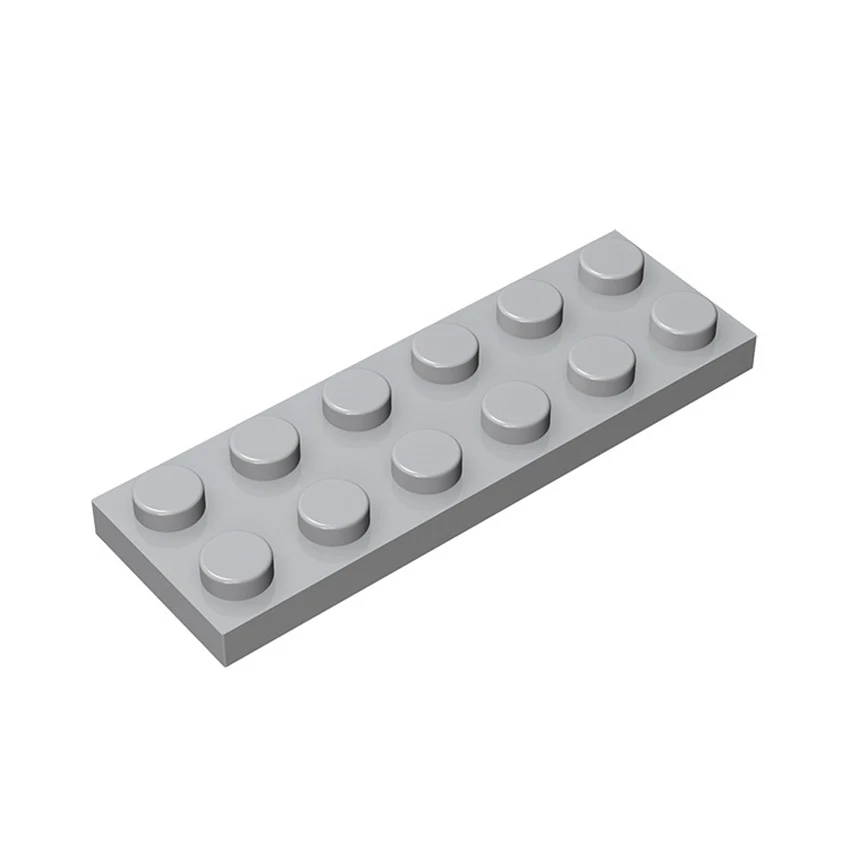 3795 Bulk Small Particle MOC Building Block 2x6 Plate Low Brick Flat Accessories Compatible Bricks Children Toy