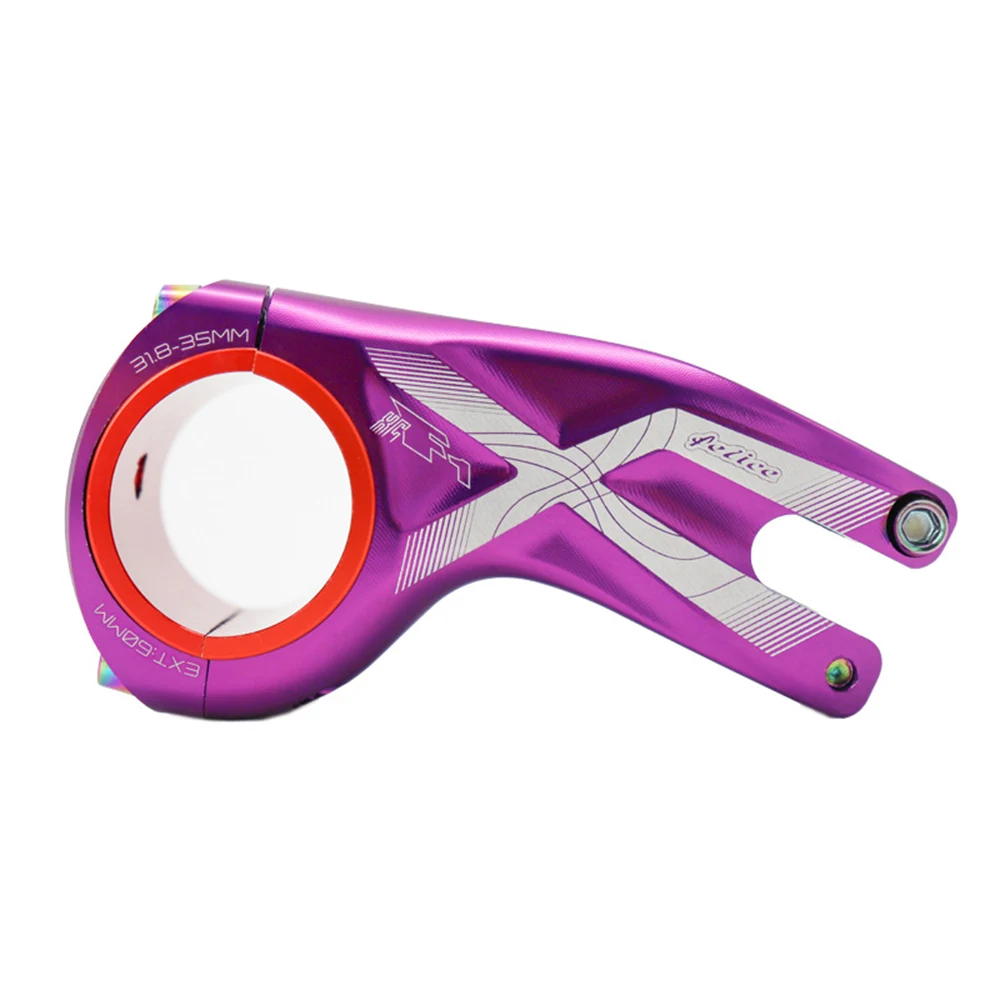 Aluminum Alloy CNC Stem Ultra-light Hollowed-out Negative 17-degree Handlebar Riser Mountain Bike Handlebar Road Bike Stem