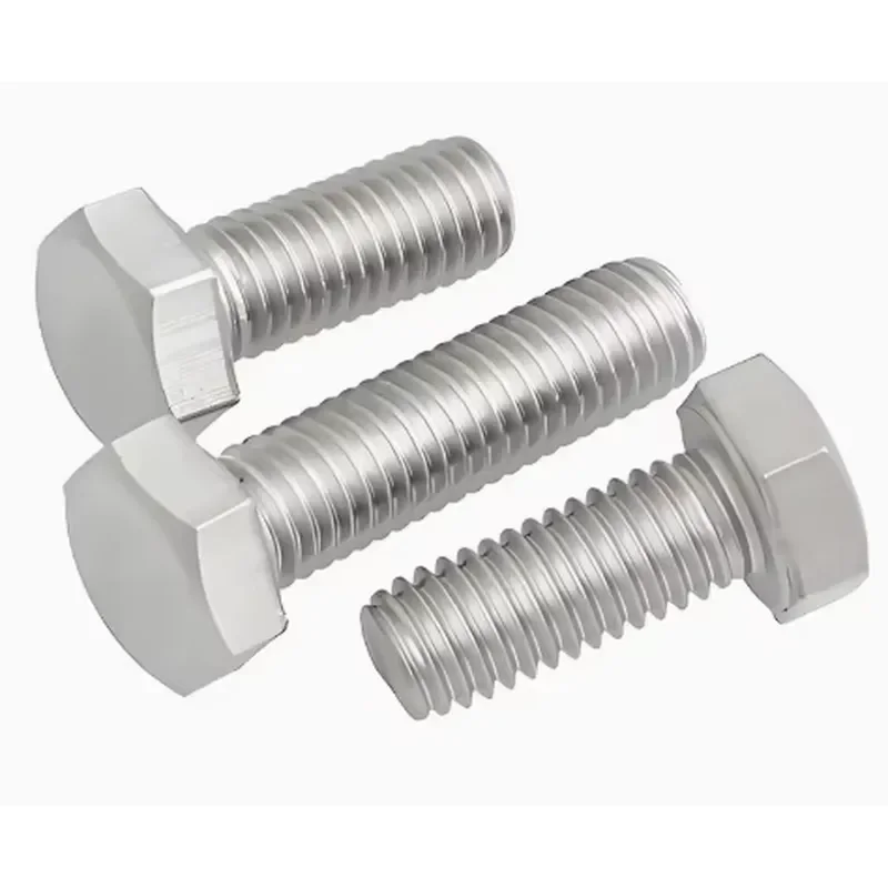Hot-dip Galvanized Carbon Steel Grade 8.8 Hex Bolts for Photovoltaic Systems and Power Transmission Towers.