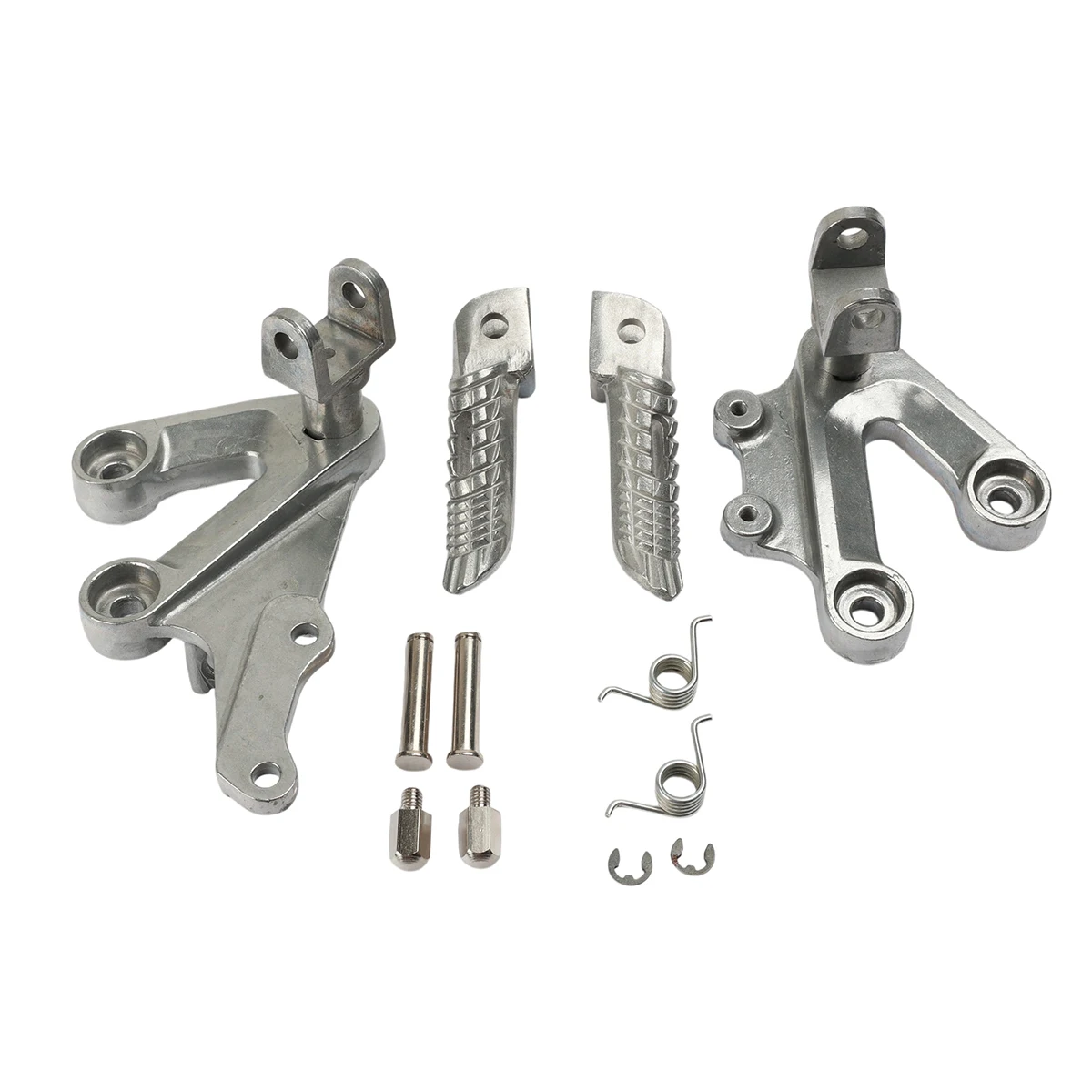 Motorcycle Front Passenger Footrest Foot Peg Rest Pedal Bracket Kit For SUZUKI GSXR1000 2003 2004 GSX*R1000