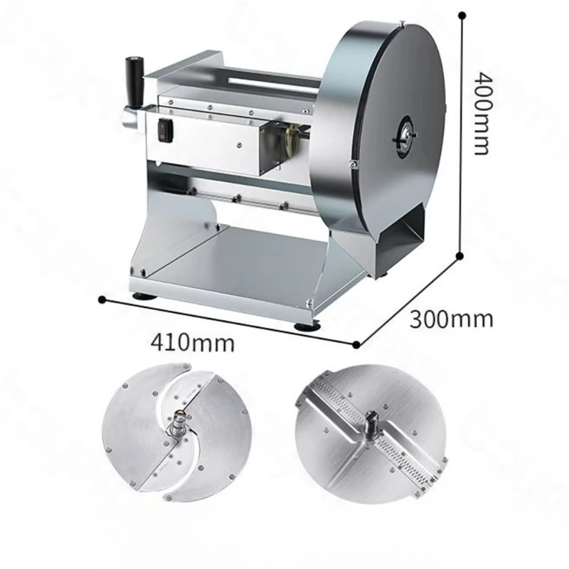 

Stainless Steel Automatic Electric Onion Potato Lemon Mango Coconut Chips Fruit and Vegetables Cutting Machine Slicer