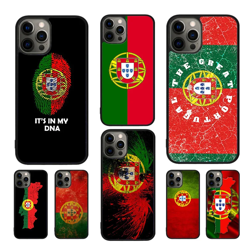 Portugal Flag Mobile Phone Cases Cover For iPhone 16 15 14 12 13 mini 11 Pro MAX apple 6 7 8 Plus SE2020 Coque