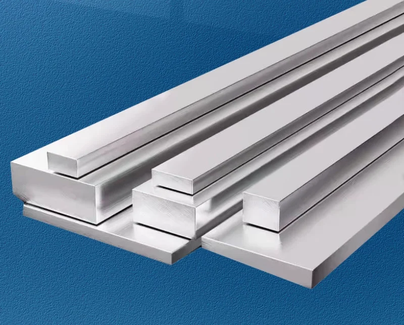 4Pcs Length 500mm 304 Stainless Steel Square Bar Thick 1mm 2mm 3mm 4mm 5mm Flat Steel Bar Small Steel Bar Customized Service