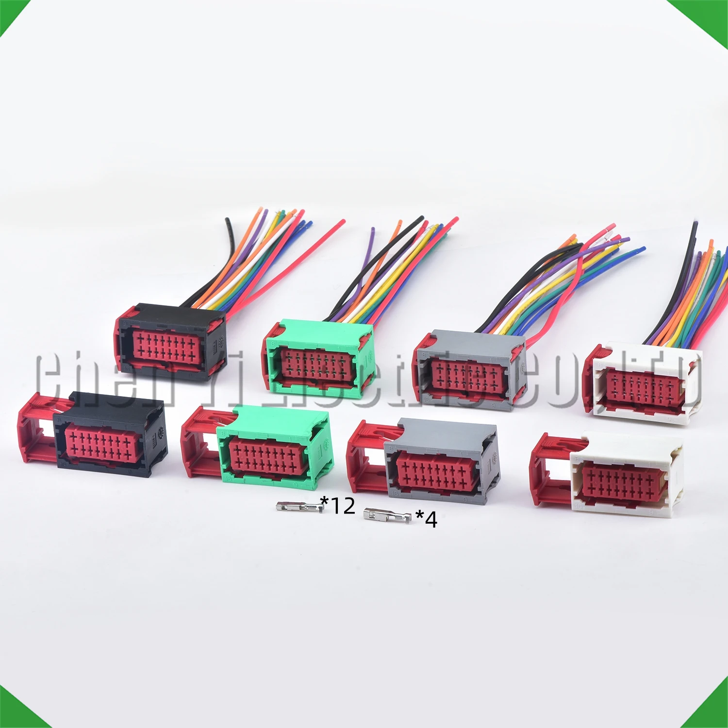 

16 Pin Automotive Connectors Engine Compartment Fuse Box Computer board Amplifier Wire harness Plug 185760-1 For Peugeot Citroen