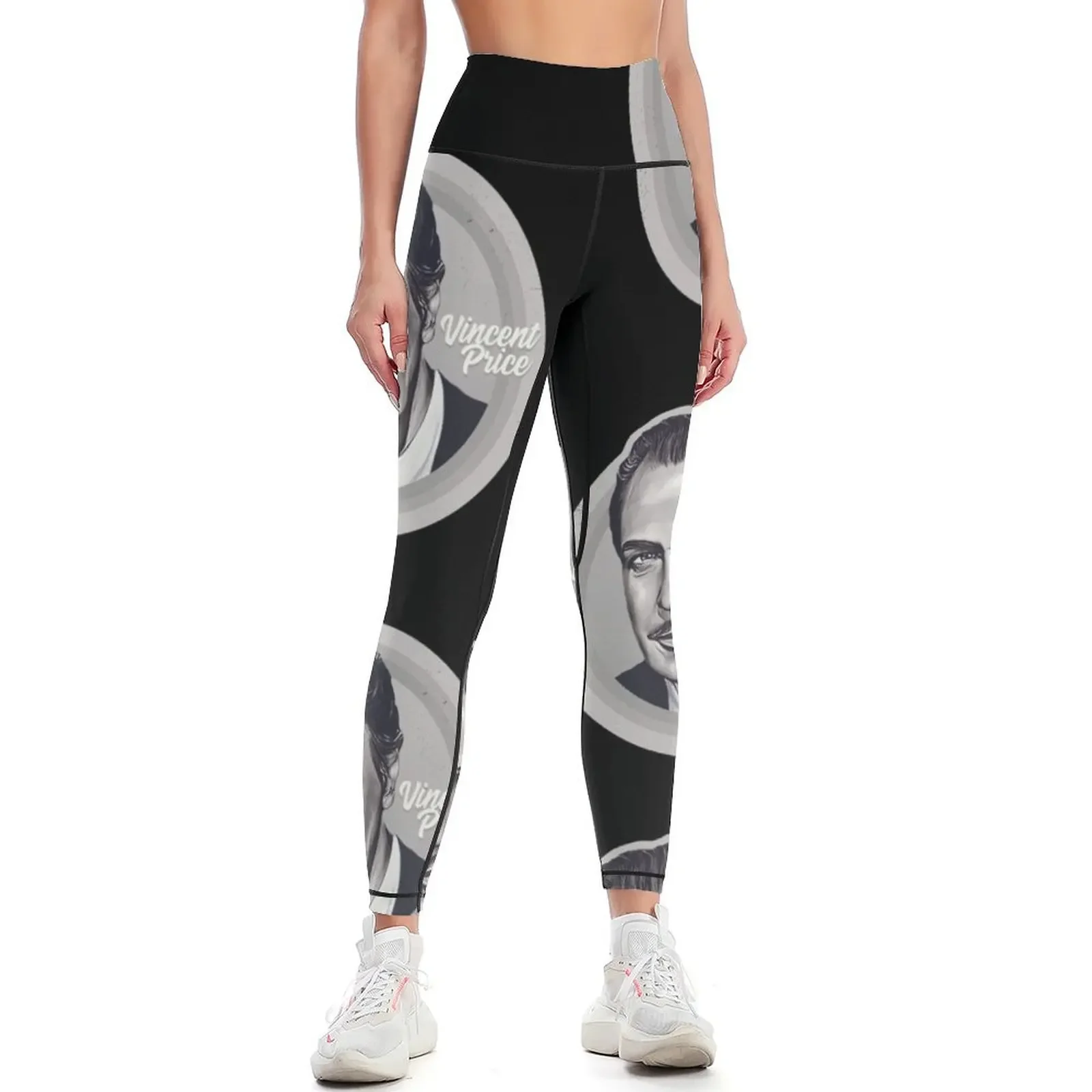 

Vincent Price Leggings Women's gym workout clothes for Sportswear woman gym legging gym Womens Leggings