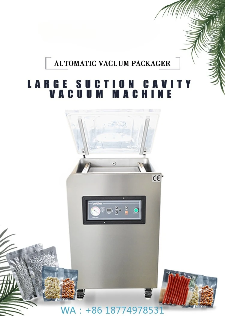 Single Chamber Food Vacuum Packager(Q)400E Semi Automatic