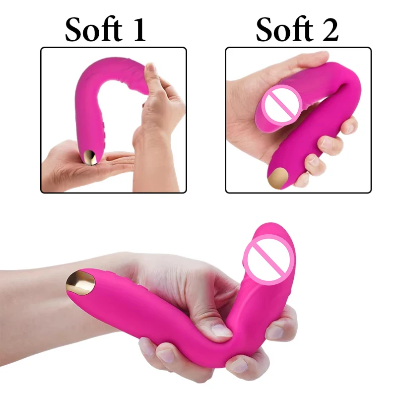 لينة سيليكون دسار هزاز للنساء 10 مُدلك بالاهتزاز G بقعة تحفيز الجنس لعب الإناث الاستمناء