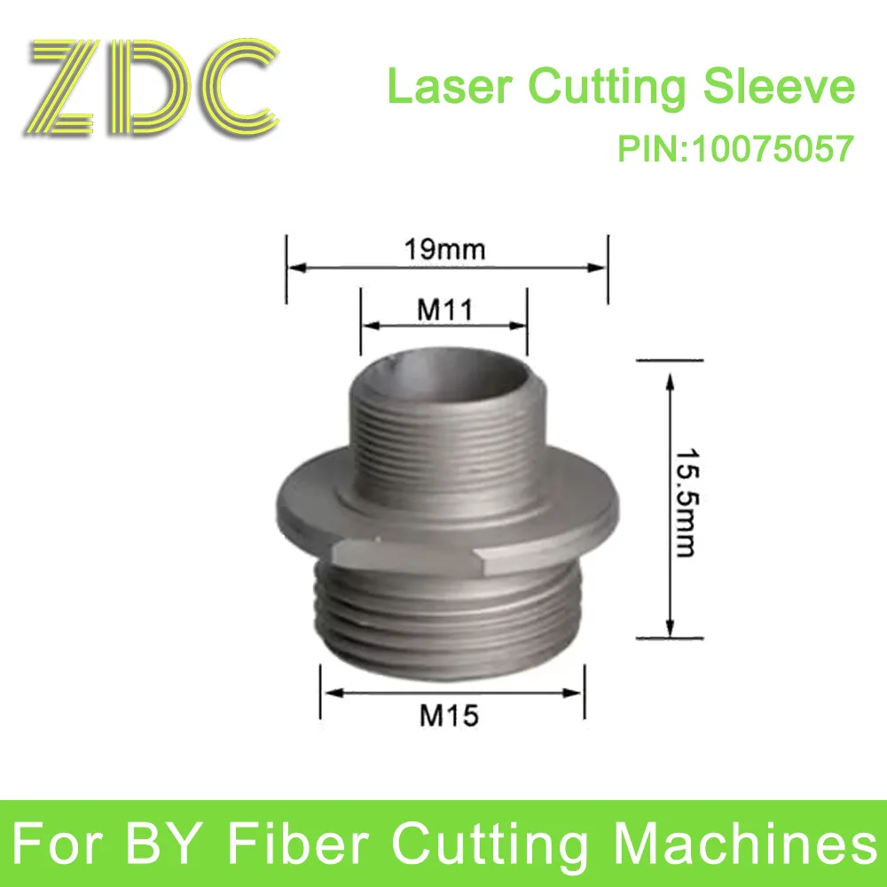 Piezas de repuesto del cabezal de corte por láser de fibra, referencia interior del cuerpo de la boquilla láser, PIN 10075057, 10 unidades por lote
