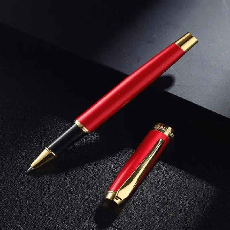 HERO 1525 Colorful Fountain Pen Gold Clip Retro Ink Pen Finance Nib Fine 0.5mm Business Office School Supplies Stationery