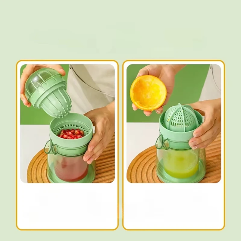 Manual Pomegranate Juicer Compact Fruit Squeezer For Oranges & Small Citrus Essential Kitchen Gadget For Juice