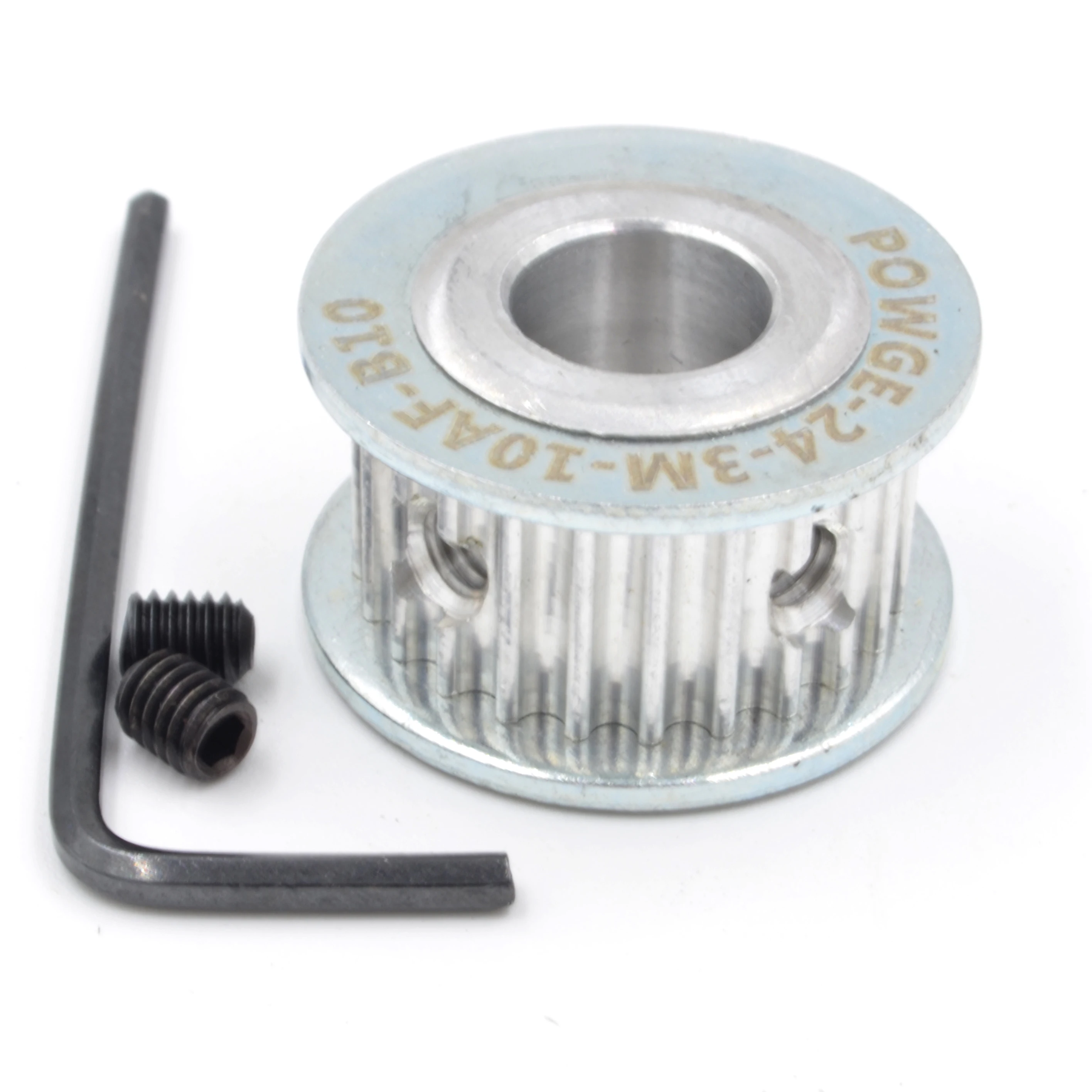 POWGE 20 22 24 25 teeth HTD 3M Timing Pulley AF Bore 4/5/6/6.35/7/8/10/12mm for HTD3M belt width 6/10/15/20mm 20T 22T 24T 25T